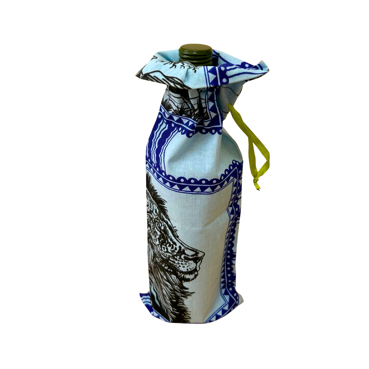 African bottle bags