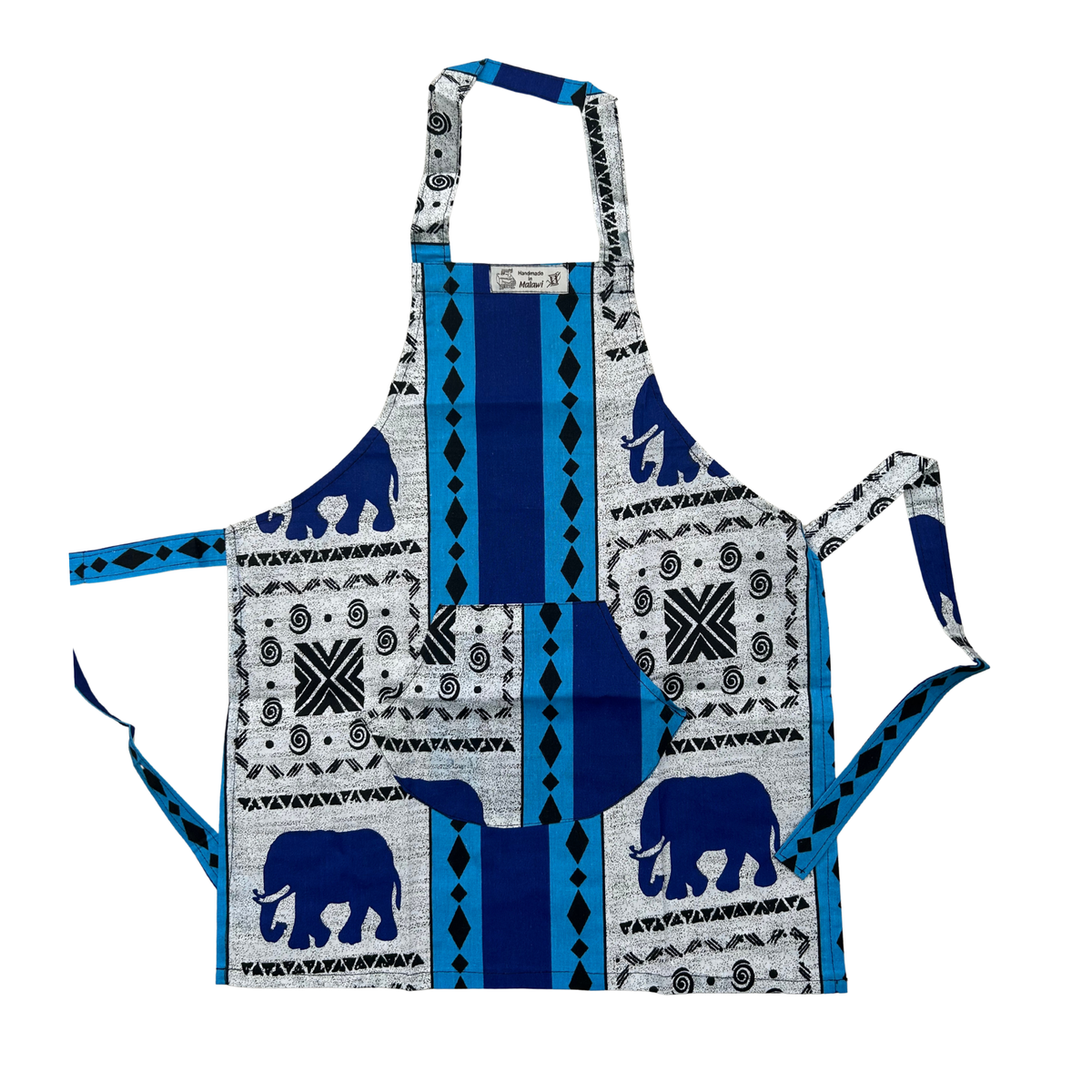 Child Apron | Handmade in Malawi | Elephant print