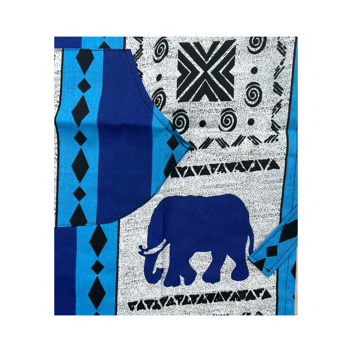 Child Apron | Handmade in Malawi | Elephant print