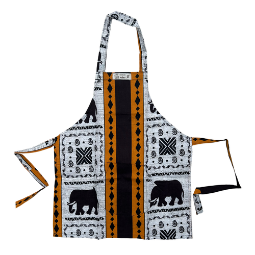 Child Apron | Handmade in Malawi | Elephant print